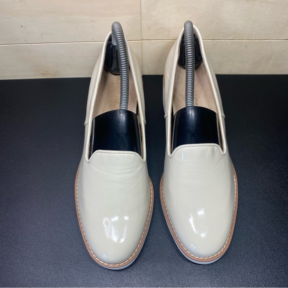 Vionic Willa Wedge Cream White Women's Size 8 Orthopedic Shoes Patent Leather - Picture 7 of 12